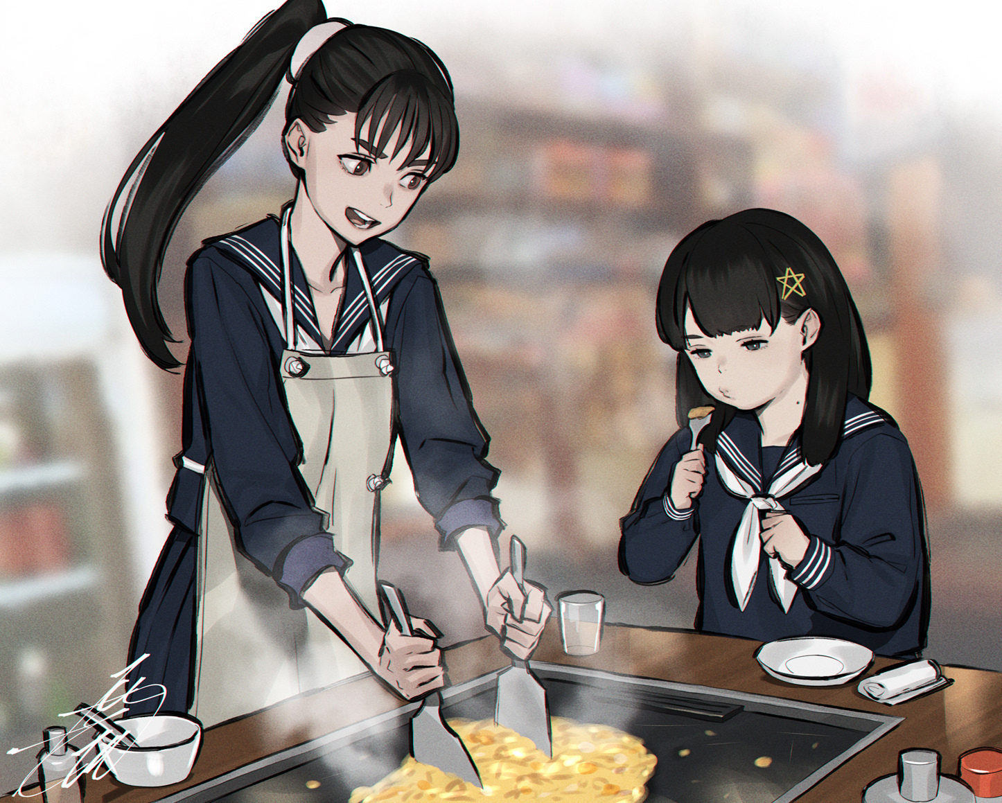 黒鈴ミヲ & 逆崎約子